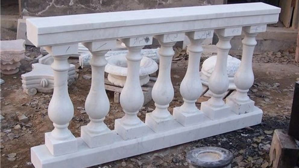 انواع نرده سنگی یا صراحی